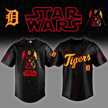 Detroit Tigers x Star Wars Night Baseball Jersey