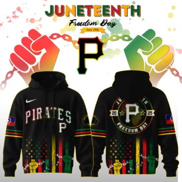 Pittsburgh Pirates MLB x Juneteenth Freedom Day Edition Hoodie 2025