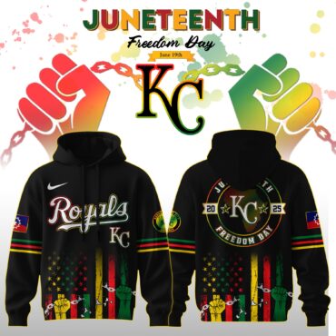 Kansas City Royals MLB x Juneteenth Freedom Day Edition Hoodie 2025