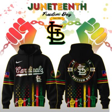 St.Louis Cardinals MLB x Juneteenth Freedom Day Edition Hoodie 2025