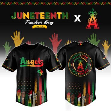 Los Angeles Angels MLB x Juneteenth Baseball Jersey 2025