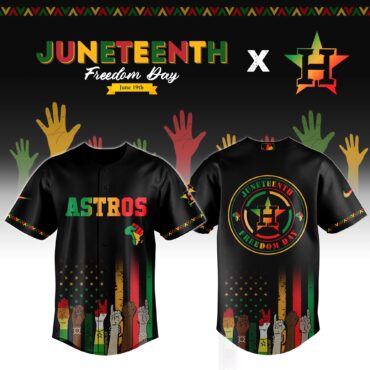 Houston Astros MLB x Juneteenth Baseball Jersey 2025
