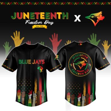 Toronto Blue Jays MLB x Juneteenth Baseball Jersey 2025