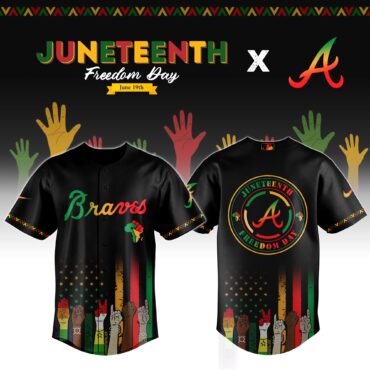 Atlanta Braves MLB x Juneteenth Baseball Jersey 2025