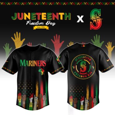 Seattle Mariners MLB x Juneteenth Baseball Jersey 2025