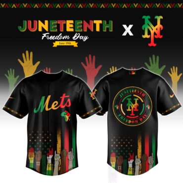 New York Mets MLB x Juneteenth Baseball Jersey 2025