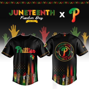 Philadelphia Phillies MLB x Juneteenth Baseball Jersey 2025
