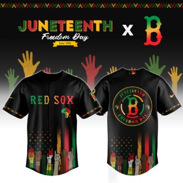 Boston Red Sox MLB x Juneteenth Baseball Jersey 2025