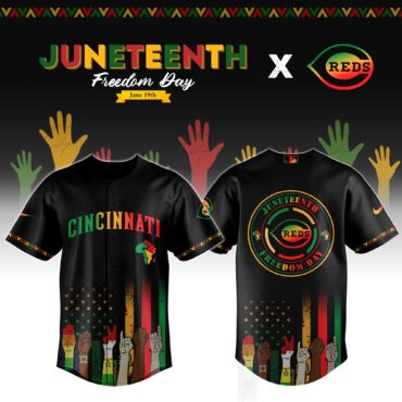 Cincinnati Reds MLB x Juneteenth Baseball Jersey 2025