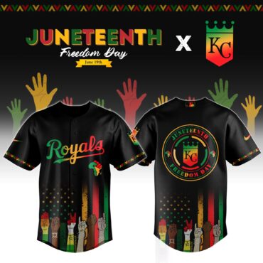 Kansas City Royals MLB x Juneteenth Baseball Jersey 2025