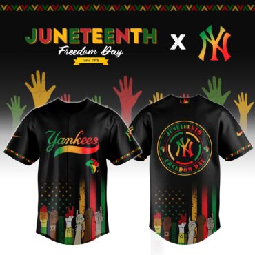 New York Yankees MLB x Juneteenth Baseball Jersey 2025