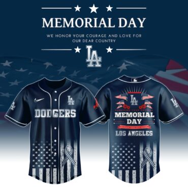 Los Angeles Dodgers Special Memorial Day Limited Edition Jersey