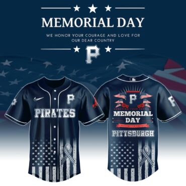 Pittsburgh Pirates Special Memorial Day Limited Edition Jersey