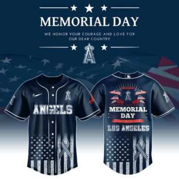 Los Angeles Angels Special Memorial Day Limited Edition Jersey