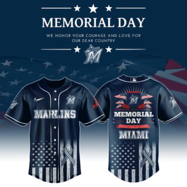 Miami Marlins Special Memorial Day Limited Edition Jersey