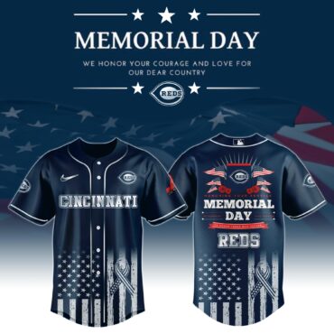 Cincinnati Reds Special Memorial Day Limited Edition Jersey