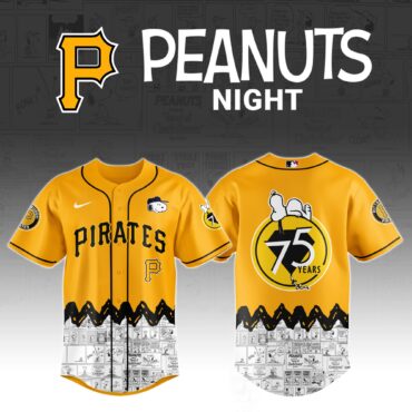 Pittsburgh Pirates x Peanuts Night Jersey 2025