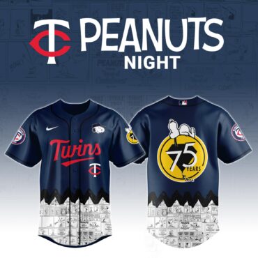 Minnesota Twins x Peanuts Night Jersey 2025