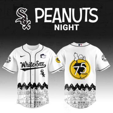 Chicago White Sox x Peanuts Night Jersey 2025
