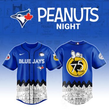 Toronto Blue Jays x Peanuts Night Jersey 2025