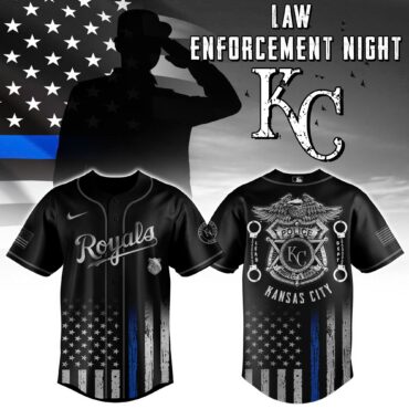 Kansas City Royals MLB x Law Enforcement Night Edition Jersey 2025