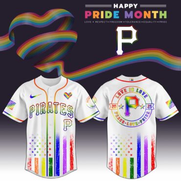 Pittsburgh Pirates MLB x Happy Pride Month Limited Edition Jersey 2025