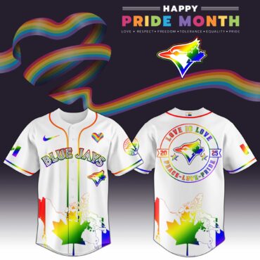 Toronto Blue Jays MLB x Happy Pride Month Limited Edition Jersey 2025