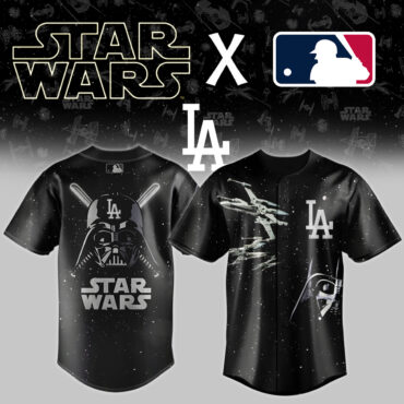 Los Angeles Dodgers x Star wars Baseball Jersey