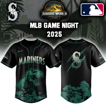 Seattle Mariners x MLB Jurassic World Baseball Jersey
