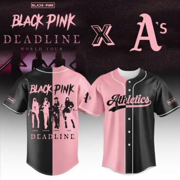 Oakland Athletics MLB x BLACKPINK Baseball Jersey