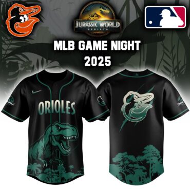 Baltimore Orioles x MLB Jurassic World Baseball Jersey