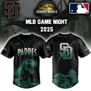 San Diego Padres x MLB Jurassic World Baseball Jersey