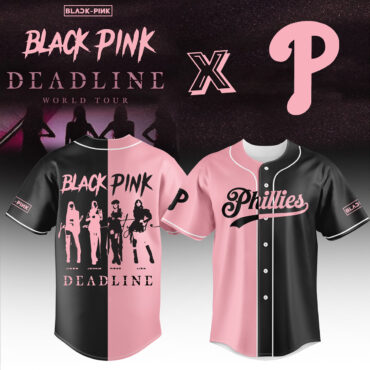 Philadelphia Phillies MLB x BLACKPINK Baseball Jersey