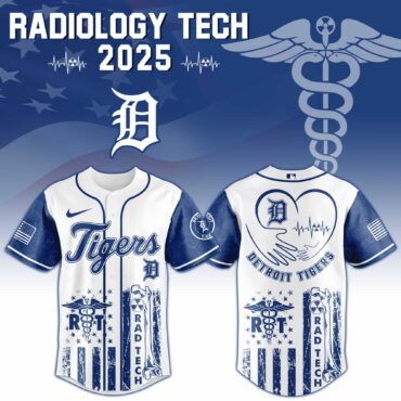 Detroit Tigers x Radiology Tech Night Exclusive Design Jersey
