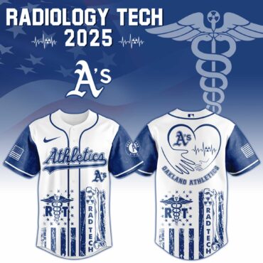 Oakland Athletics x Radiology Tech Night Exclusive Design Jersey