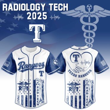 Texas Rangers x Radiology Tech Night Exclusive Design Jersey