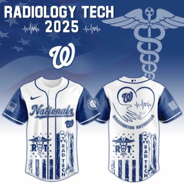 Washington Nationals x Radiology Tech Night Exclusive Design Jersey