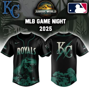 Kansas City Royals x MLB Jurassic World Baseball Jersey