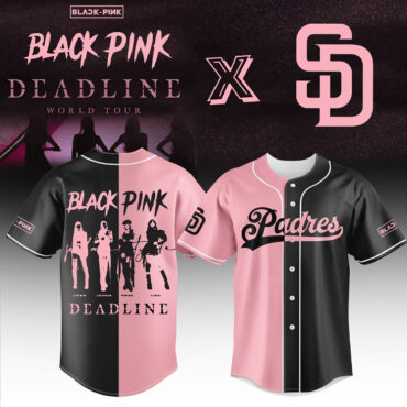 San Diego Padres MLB x BLACKPINK Baseball Jersey
