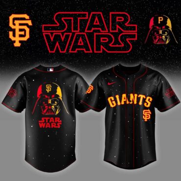 San Francisco Giants x Star Wars Night Baseball Jersey