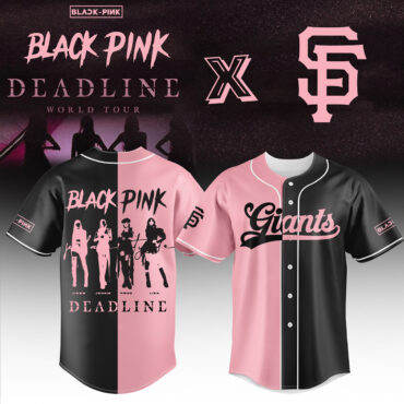 San Francisco Giants MLB x BLACKPINK Baseball Jersey