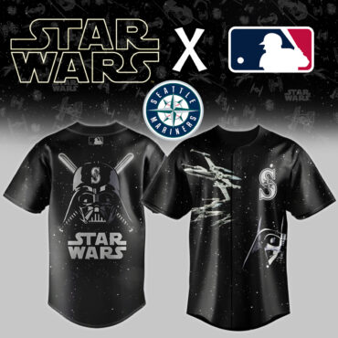 Seattle Mariners x Star wars Baseball Jersey