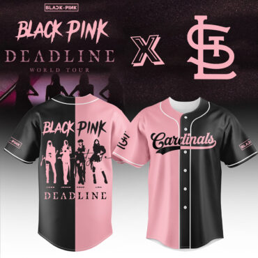 St. Louis Cardinals MLB x BLACKPINK Baseball Jersey