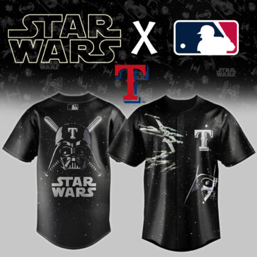 Texas Rangers x Star wars Baseball Jersey