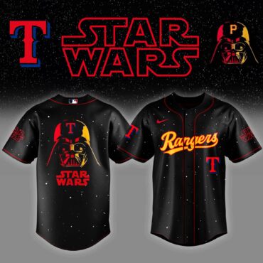 Texas Rangers x Star Wars Night Baseball Jersey