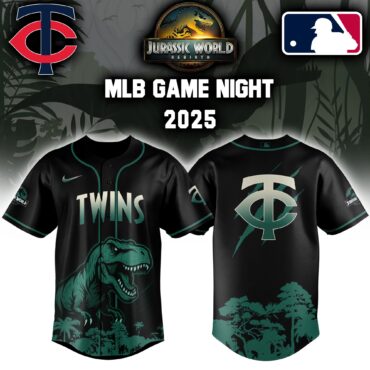 Minnesota Twins x MLB Jurassic World Baseball Jersey