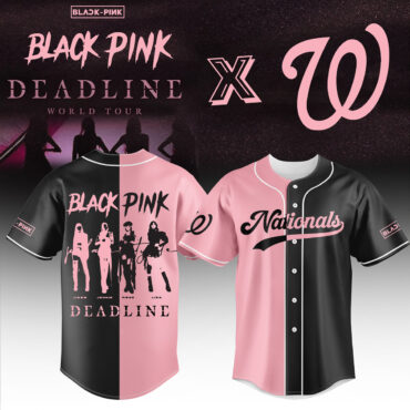 Washington Nationals MLB x BLACKPINK Baseball Jersey