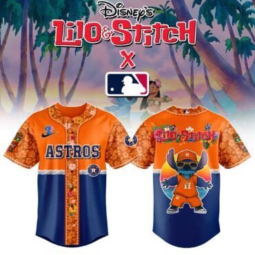 Houston Astros MLB x Lilo & Stitch Jersey