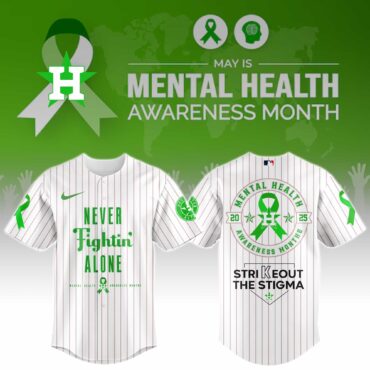 Houston Astros Special Mental Health Awareness Week Limited Edition Jersey