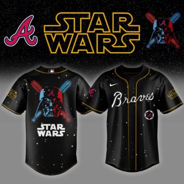 Atlanta Braves MLB x StarWars Baseball Jersey